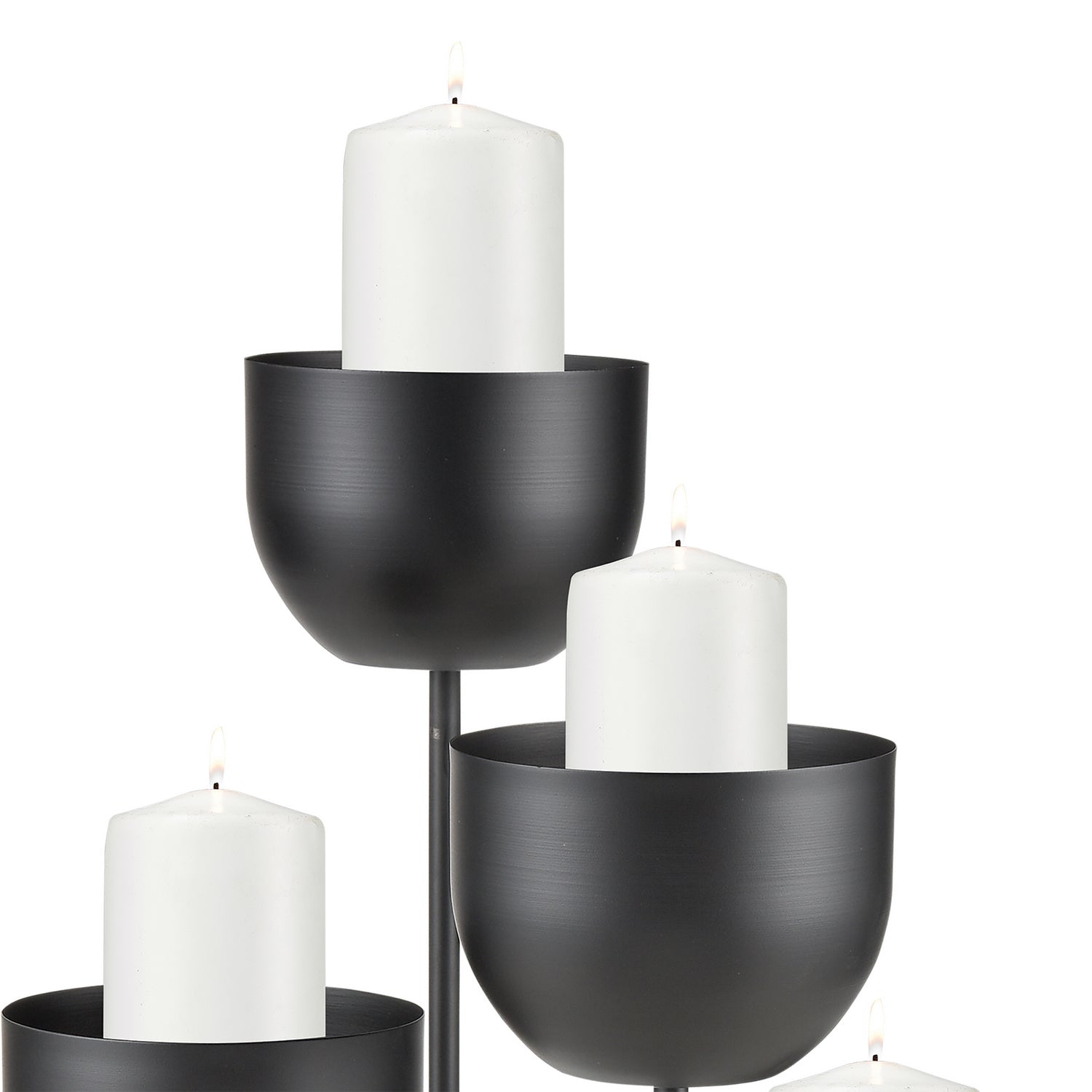 ELK Home - 3200-232 - Candle Holder - Tulip - Matte Black