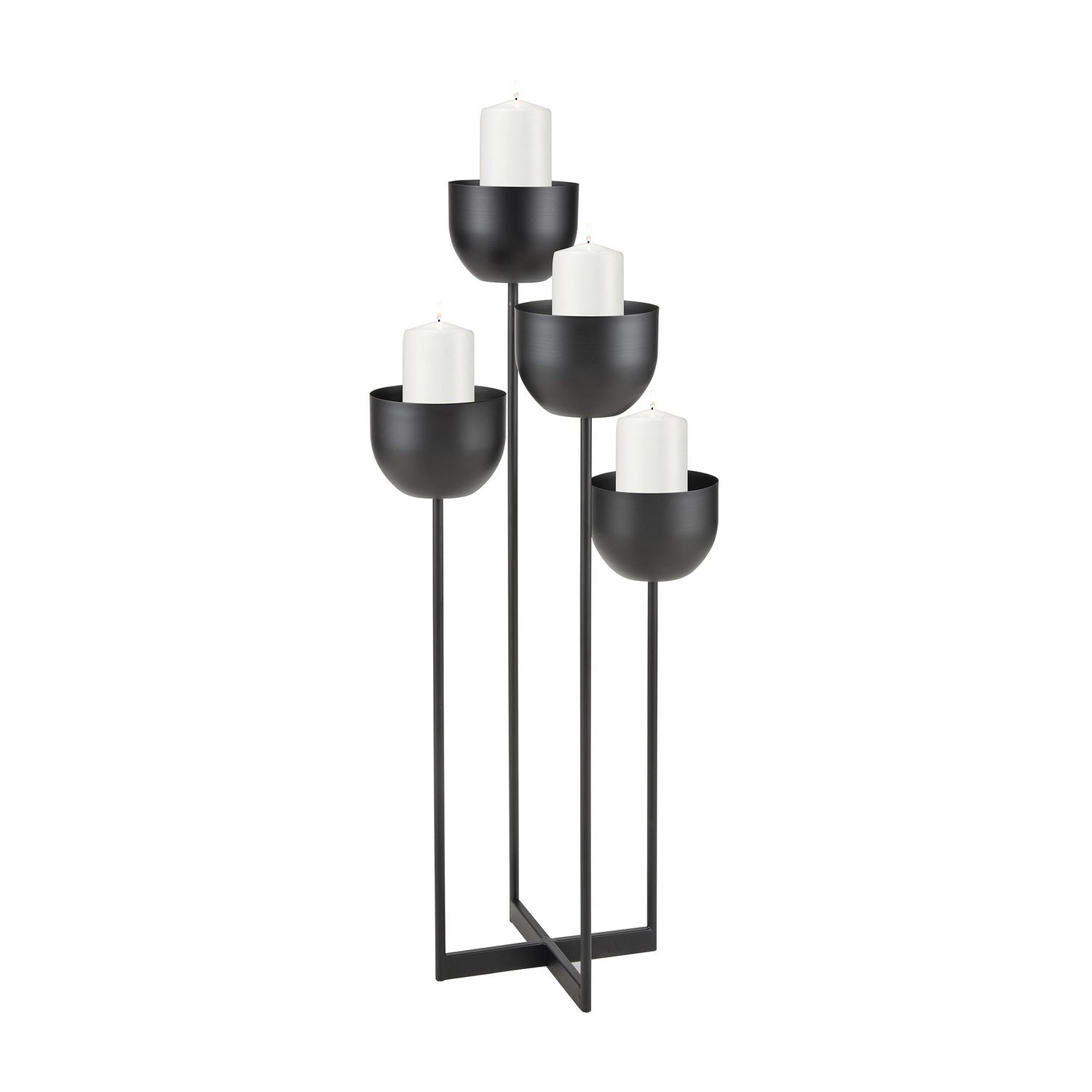 ELK Home - 3200-232 - Candle Holder - Tulip - Matte Black