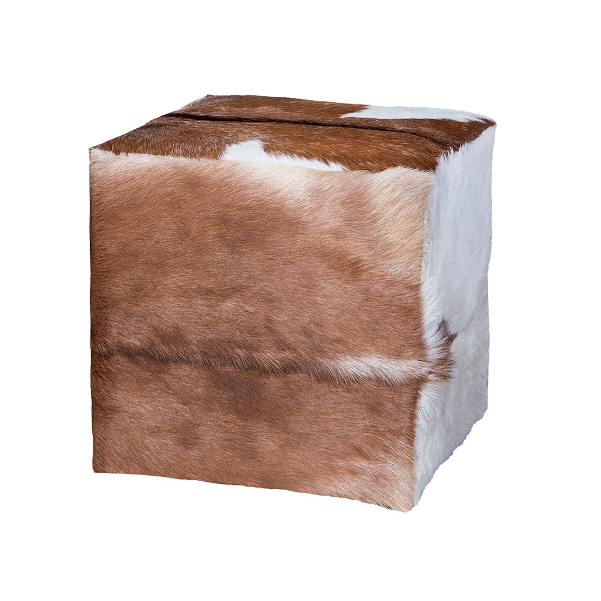 ELK Home - 6517516 - Ottoman - Goat Hide - Natural