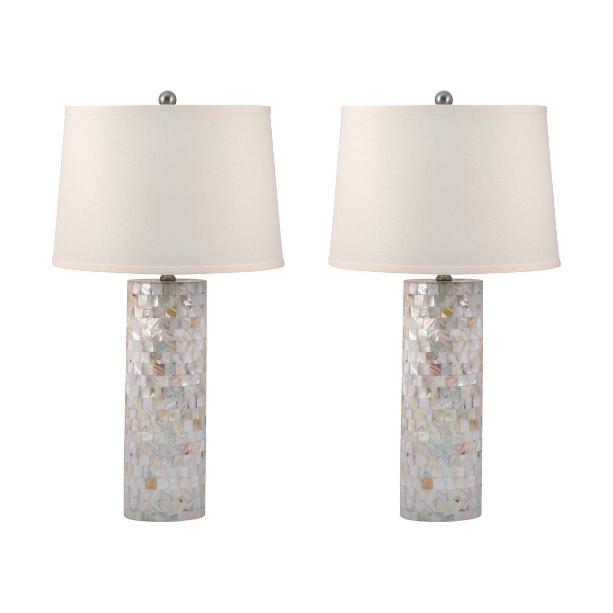 ELK Home - 812/S2 - Two Light Table Lamp (Set of 2) - Mother of Pearl - Natural