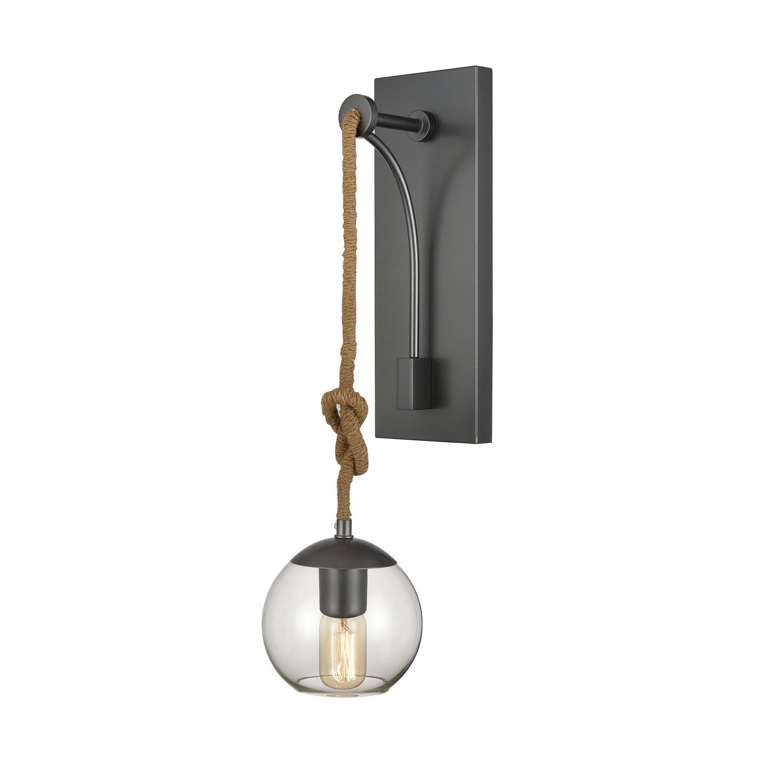 ELK Home - D4244 - One Light Wall Sconce - Haute Collar - Pewter