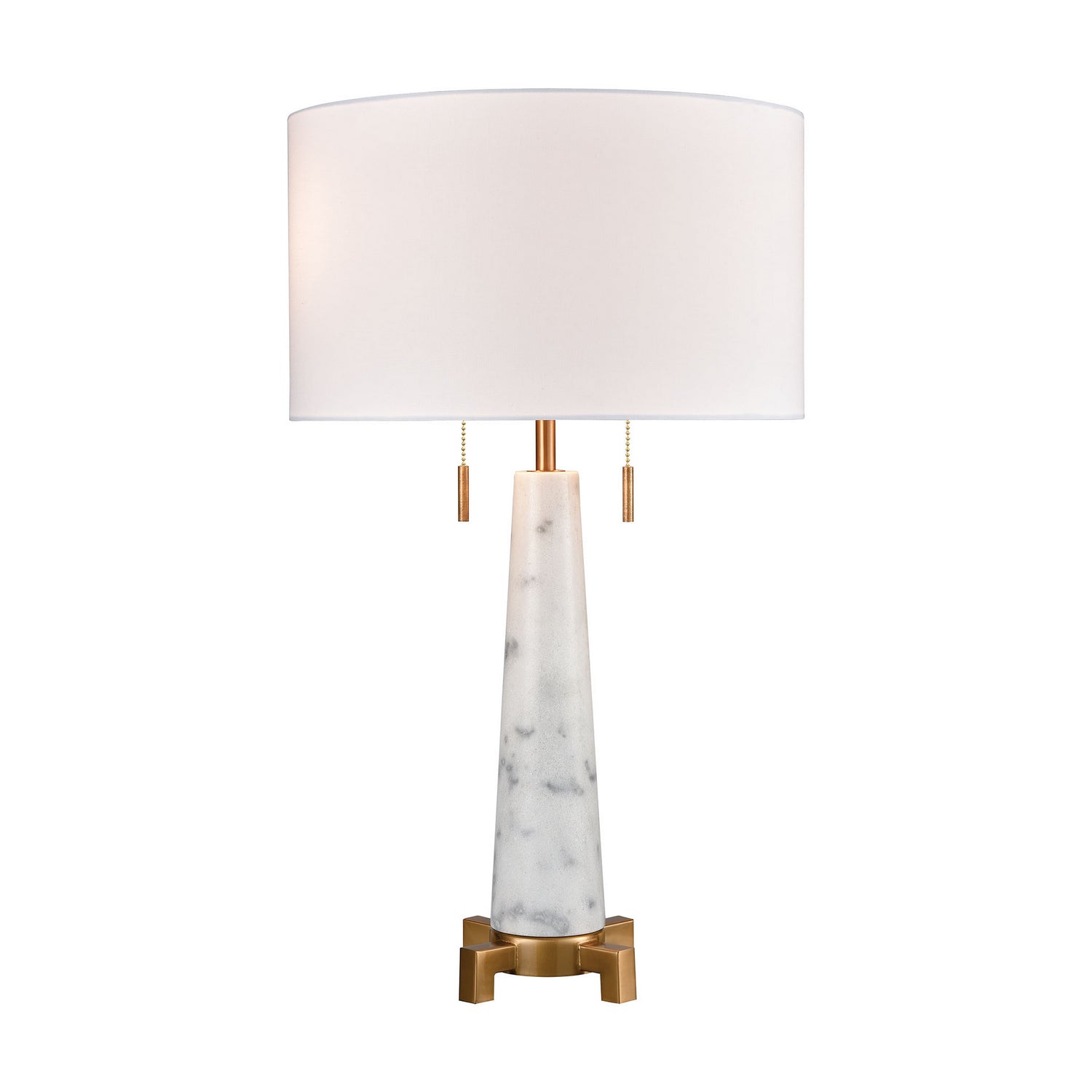 ELK Home - D4267 - Two Light Table Lamp - Rocket - White