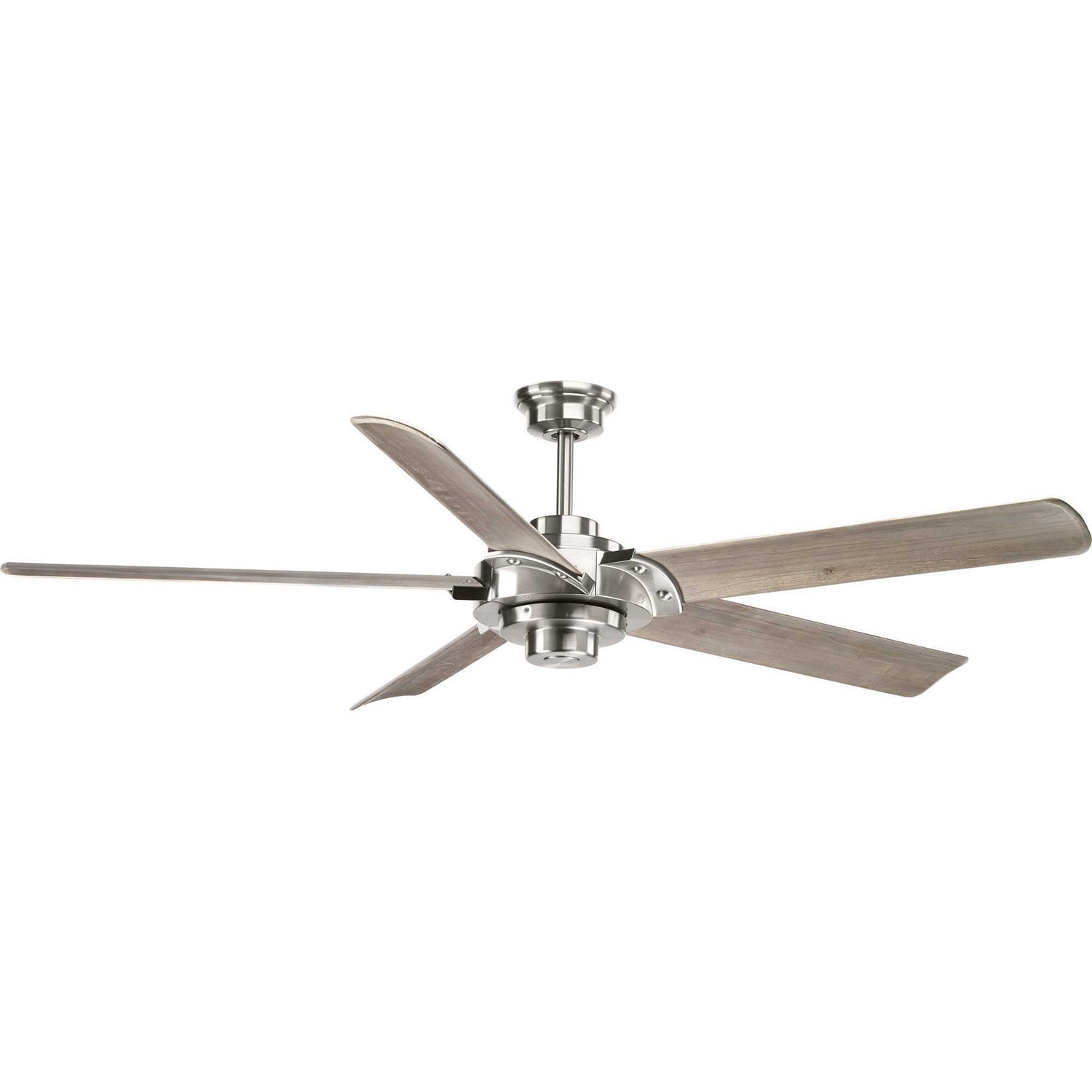 Progress Lighting - P2546-09 - 68"Ceiling Fan - Ellwood - Brushed Nickel