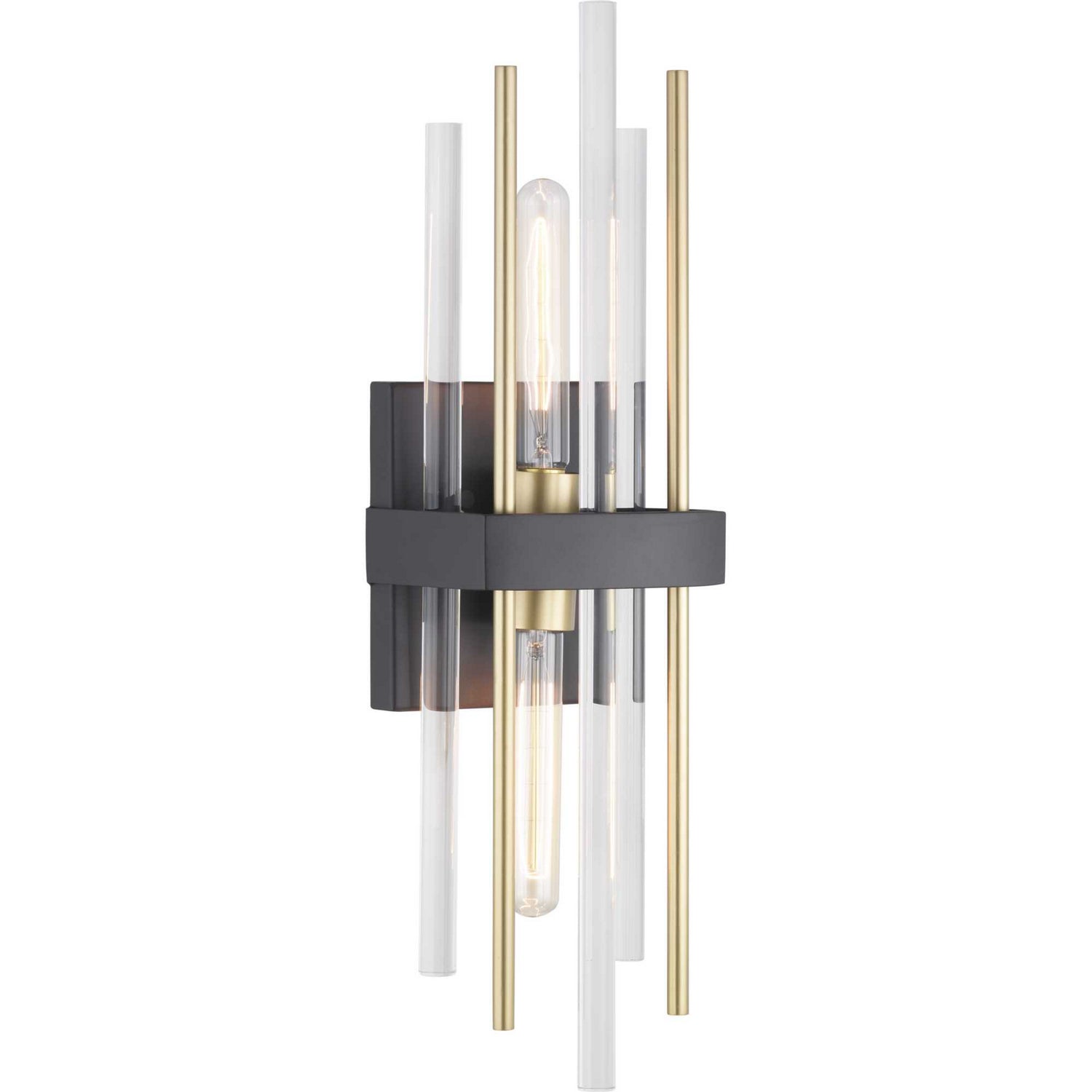 Progress Lighting - P710063-031 - Two Light Wall Sconce - Orrizo - Black