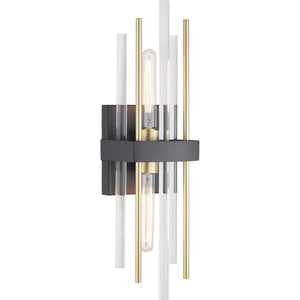 Progress Lighting - P710063-031 - Two Light Wall Sconce - Orrizo - Black