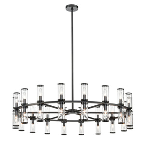 Alora - CH309036UBCG - 36 Light Chandelier - Revolve - Clear Glass/Urban Bronze