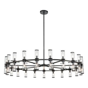 Alora - CH309042UBCG - 42 Light Chandelier - Revolve - Clear Glass/Urban Bronze