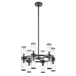 Alora - CH309066UBCG - 12 Light Chandelier - Revolve - Clear Glass/Urban Bronze