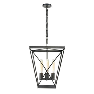 Alora - PD309616UB - Four Light Pendant - Lattice - Urban Bronze