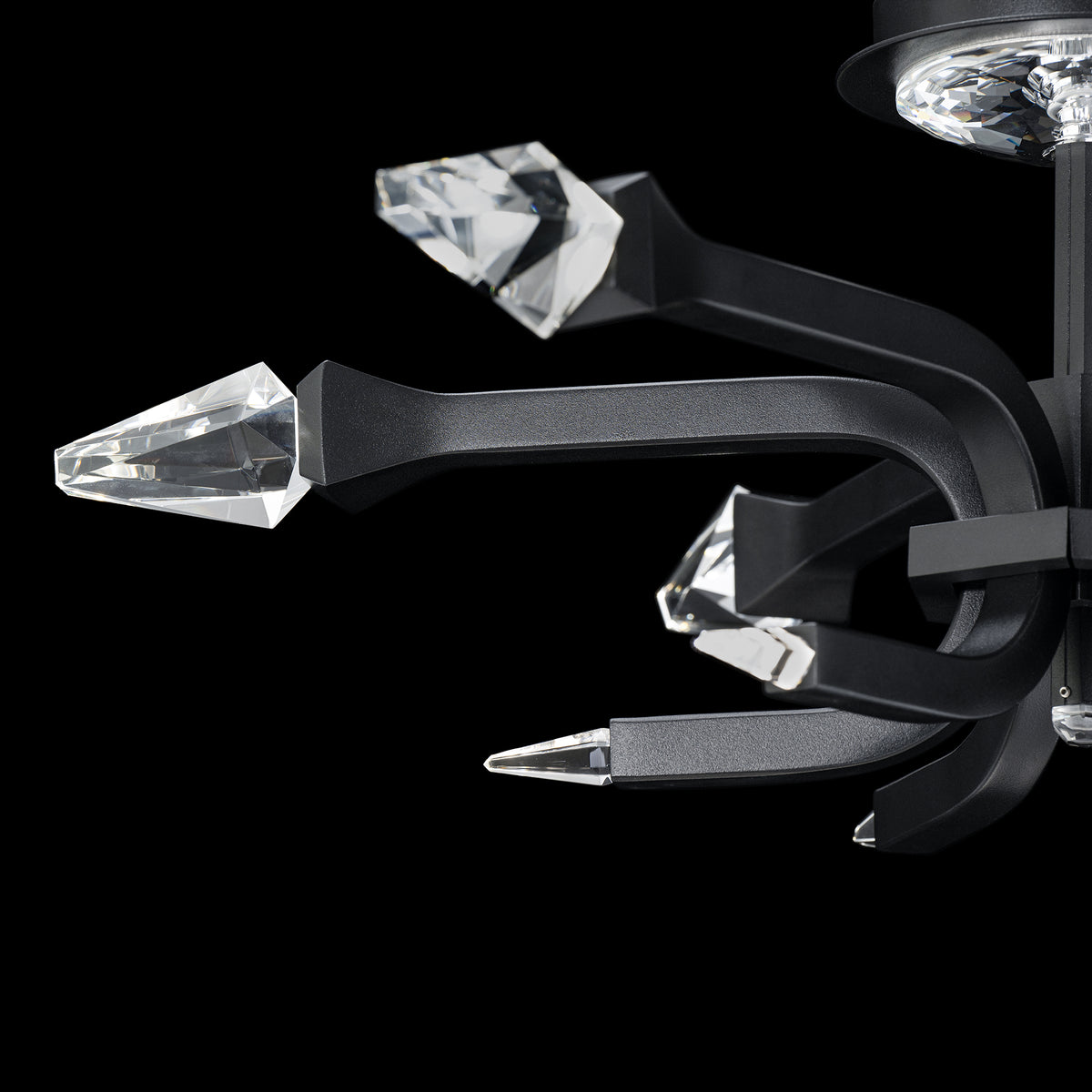 Schonbek Beyond - BFM25524-BK - LED Flush Mount - Plumeria - Black