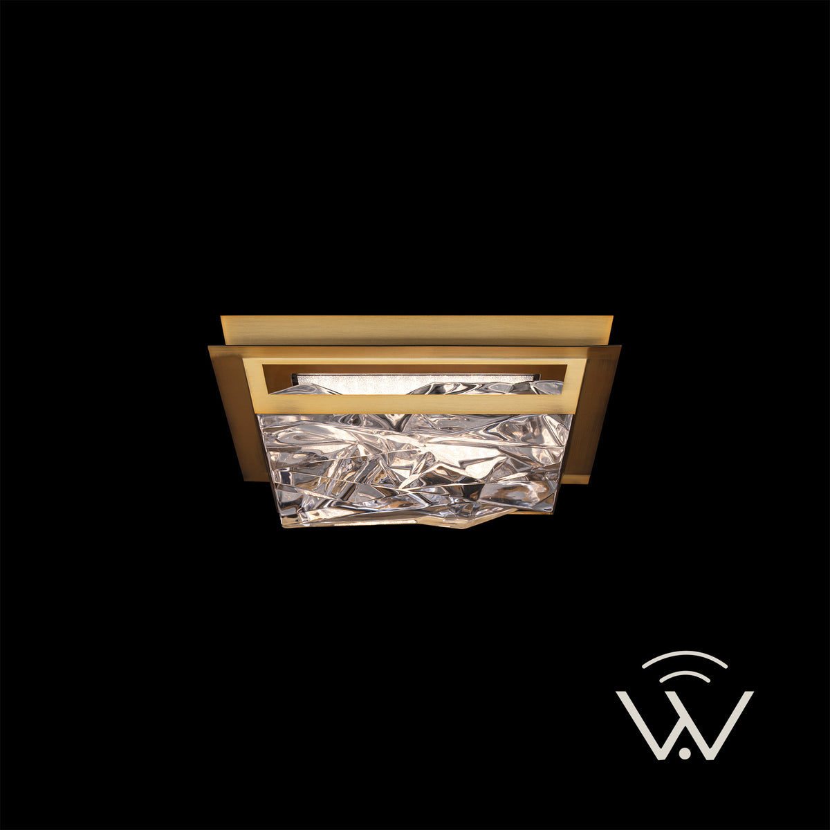 Schonbek Beyond - BFM30616-TWA-AB - LED Flush Mount - Drizzle - Aged Brass