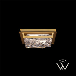 Schonbek Beyond - BFM30616-TWA-AB - LED Flush Mount - Drizzle - Aged Brass