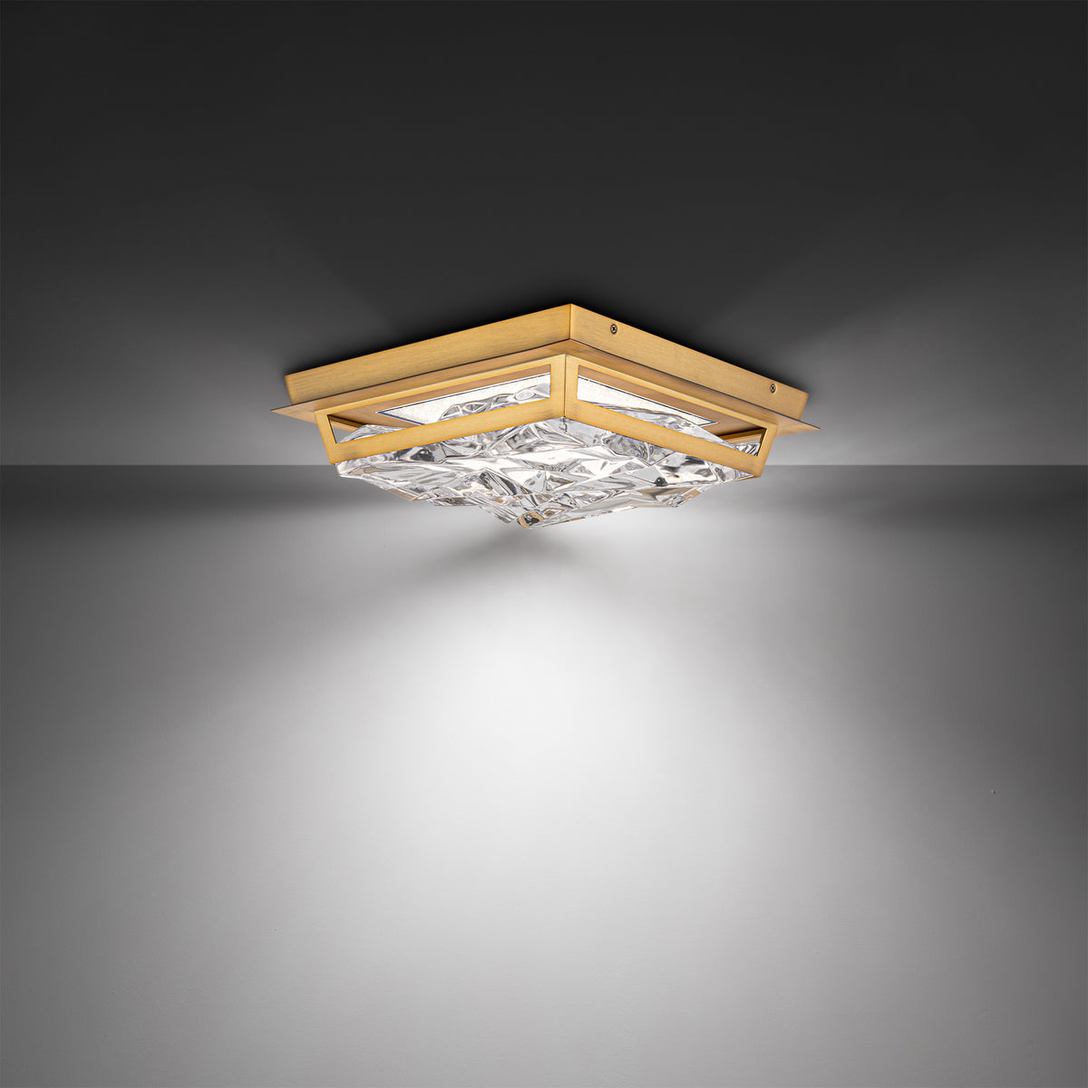 Schonbek Beyond - BFM30616-TWA-AB - LED Flush Mount - Drizzle - Aged Brass