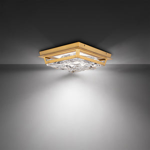 Schonbek Beyond - BFM30616-TWA-AB - LED Flush Mount - Drizzle - Aged Brass