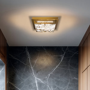 Schonbek Beyond - BFM30616-TWA-AB - LED Flush Mount - Drizzle - Aged Brass