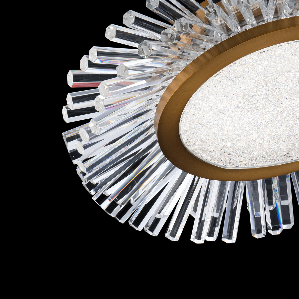 Schonbek Beyond - BFM46215-AB - LED Flush Mount - Benediction - Aged Brass
