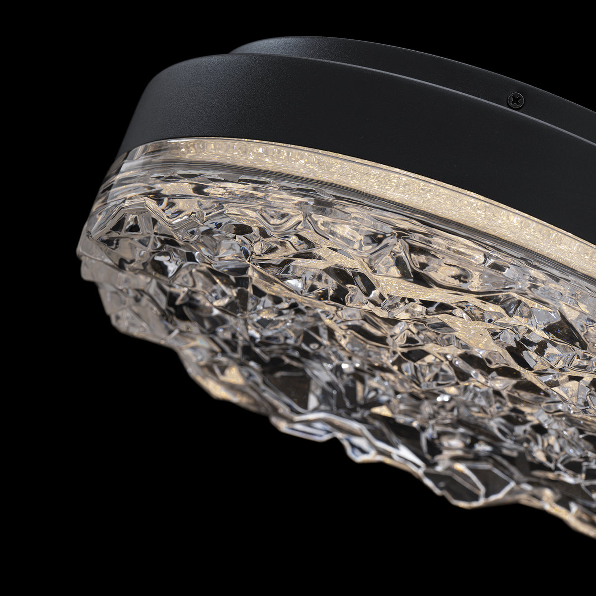 Schonbek Beyond - BFM96412-BK - LED Flush Mount - Bramble - Black