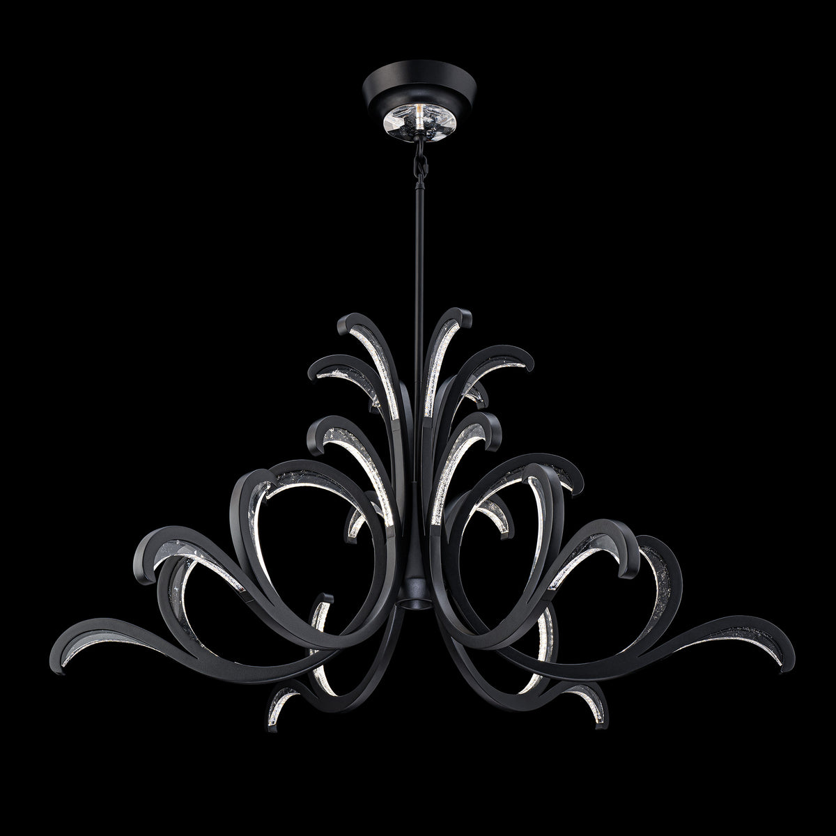 Schonbek Beyond - BPD17539-BK - LED Pendant - Lombardy - Black