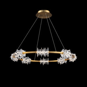 Schonbek Beyond - BPD21536-AB - LED Pendant - Bergy - Aged Brass
