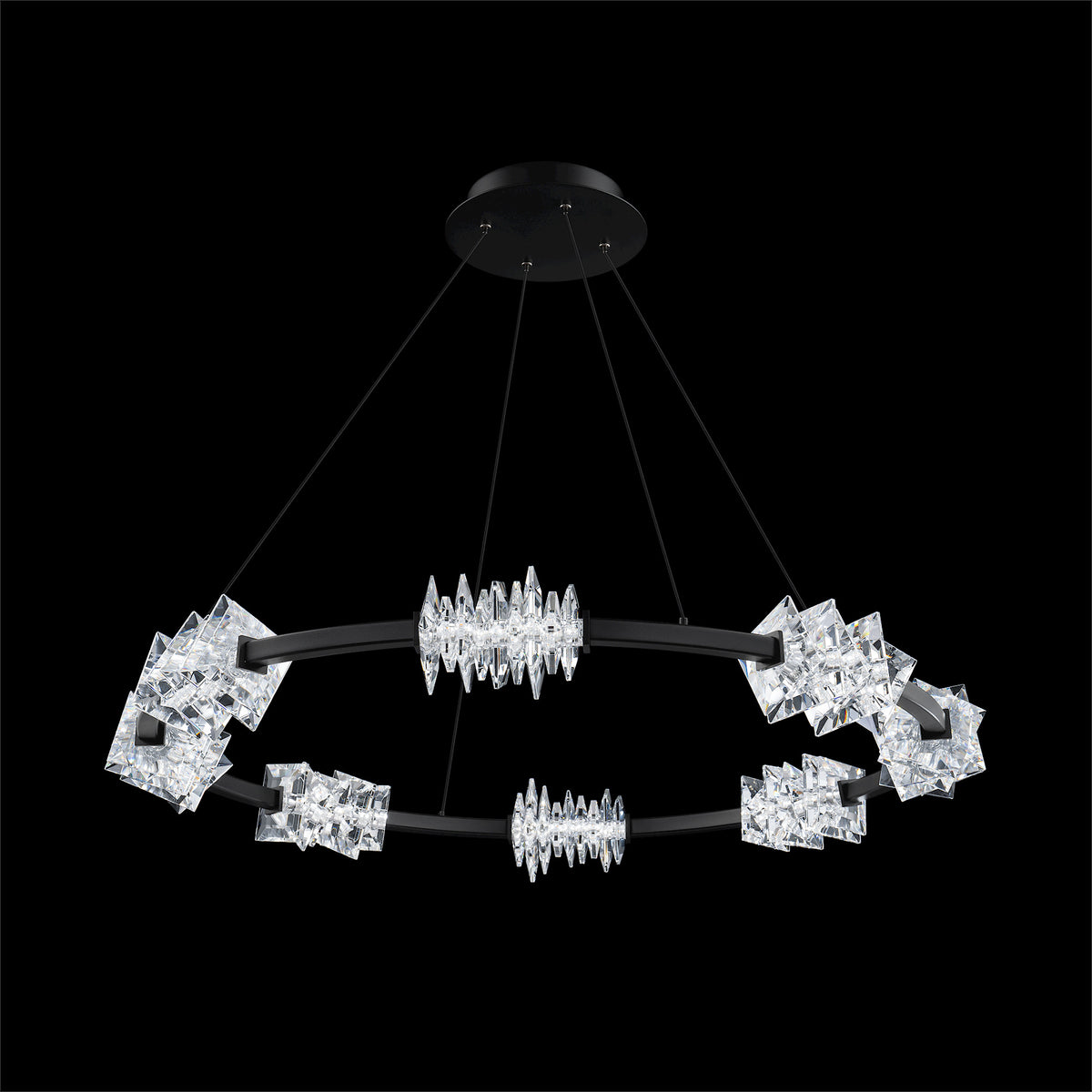 Schonbek Beyond - BPD21536-BK - LED Pendant - Bergy - Black