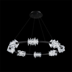 Schonbek Beyond - BPD21536-BK - LED Pendant - Bergy - Black