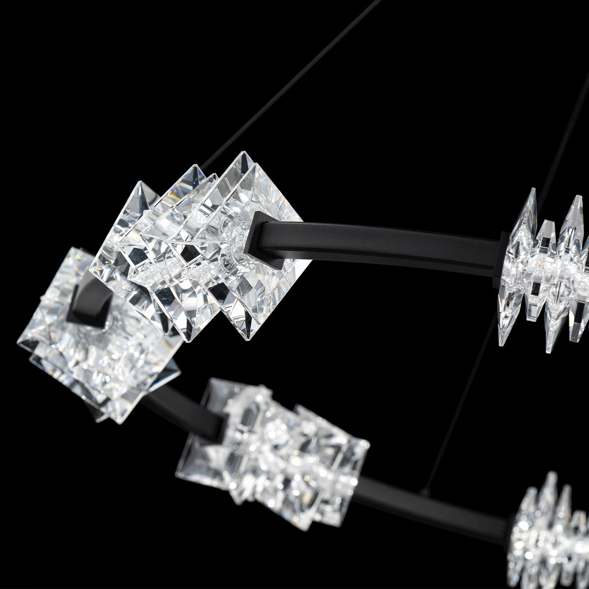 Schonbek Beyond - BPD21536-BK - LED Pendant - Bergy - Black