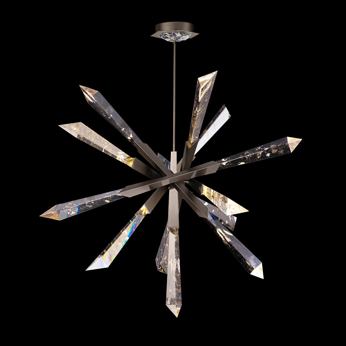 Schonbek Beyond - BPD31248-AN - LED Pendant - Solitude - Antique Nickel