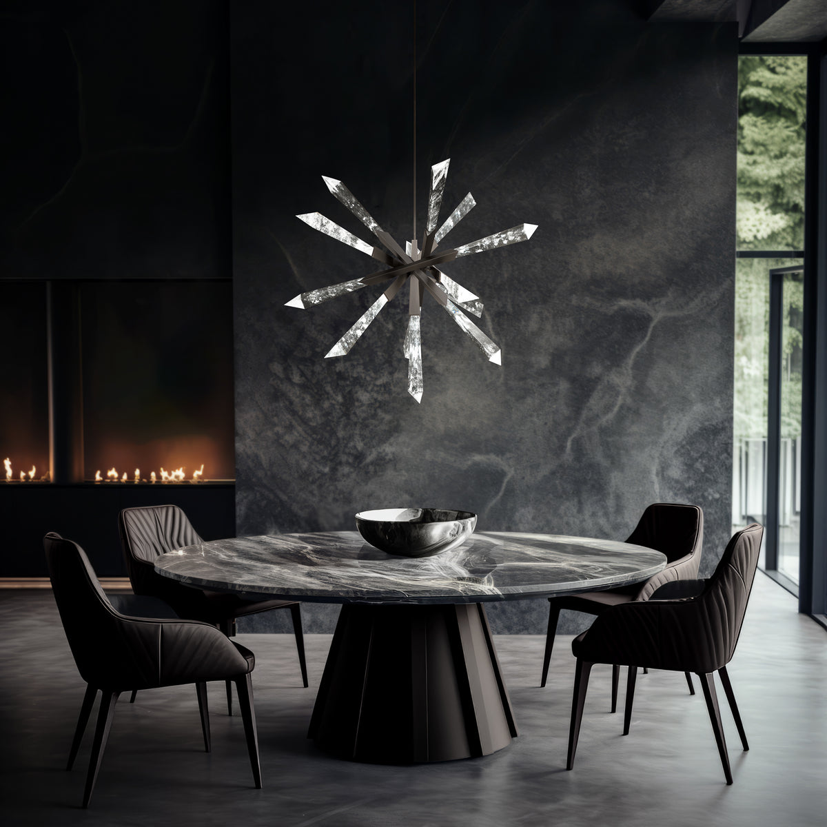Schonbek Beyond - BPD31248-AN - LED Pendant - Solitude - Antique Nickel