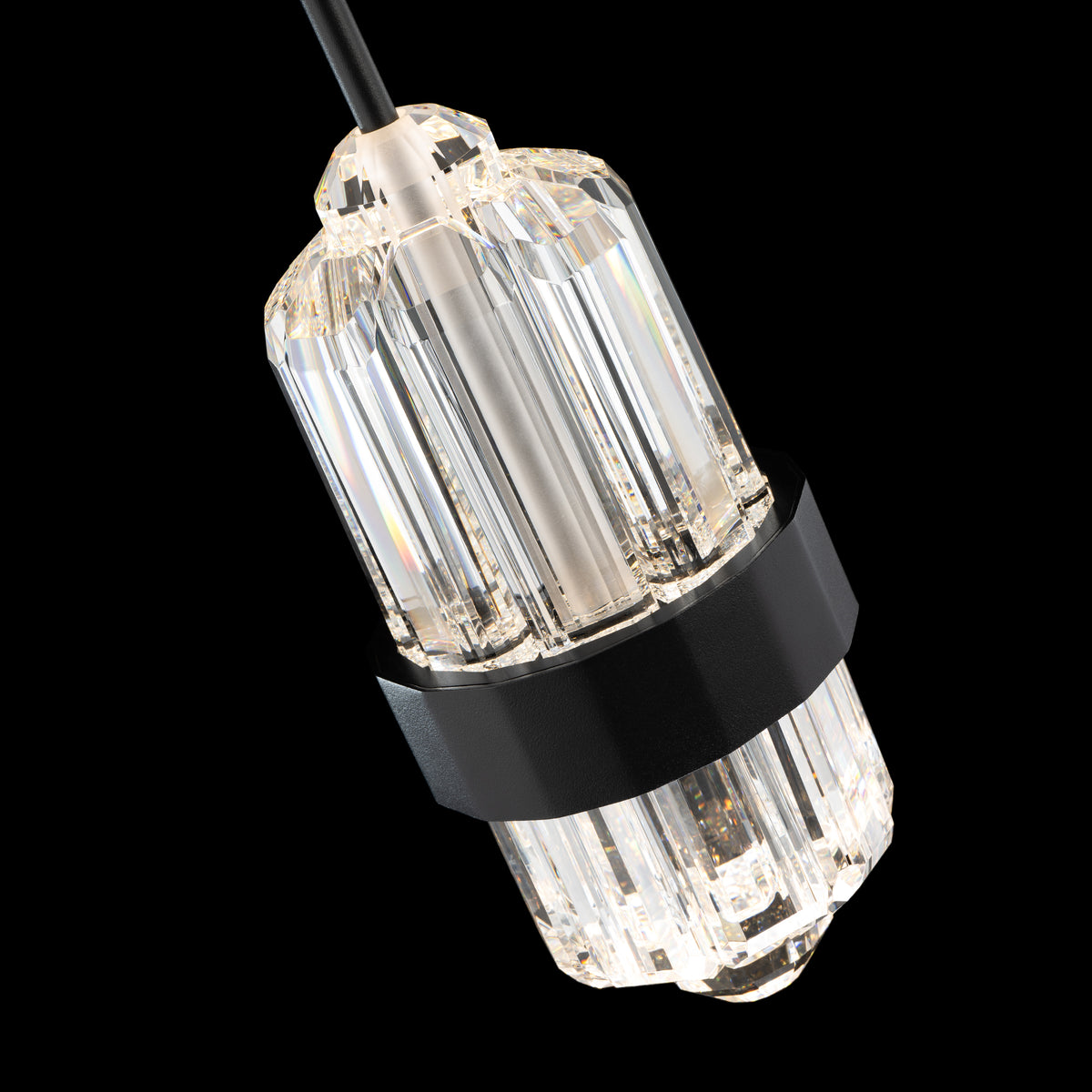 Schonbek Beyond - BPD40513-BK - LED Mini Pendant - Silo - Black