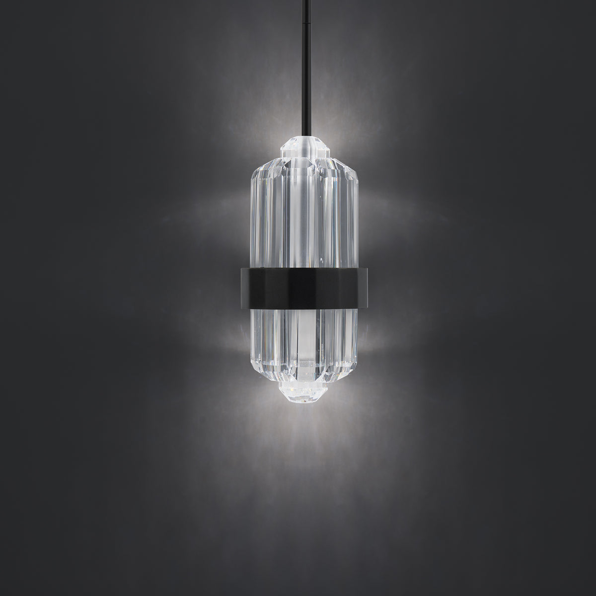 Schonbek Beyond - BPD40513-BK - LED Mini Pendant - Silo - Black