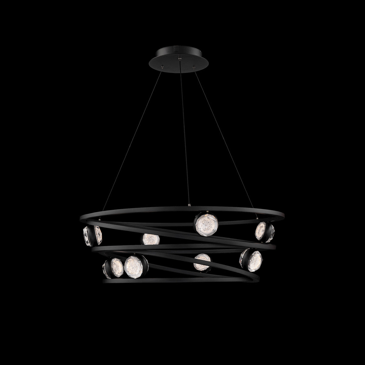 Schonbek Beyond - BPD40629-TWA-BK - LED Pendant - Wraparound - Black