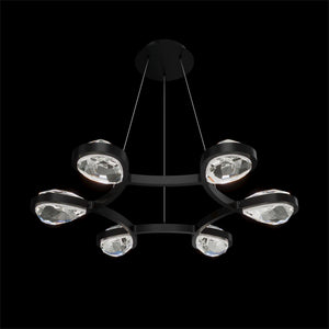 Schonbek Beyond - BPD42635-BK - LED Pendant - Kragen - Black