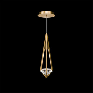 Schonbek Beyond - BPD61615-AB - LED Mini Pendant - Violane - Aged Brass