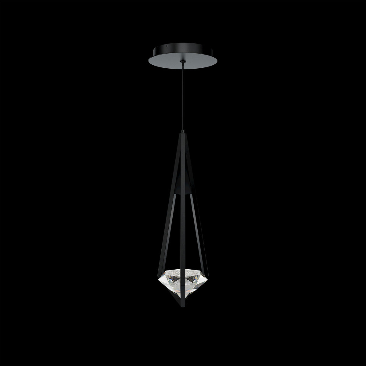 Schonbek Beyond - BPD61615-BK - LED Mini Pendant - Violane - Black