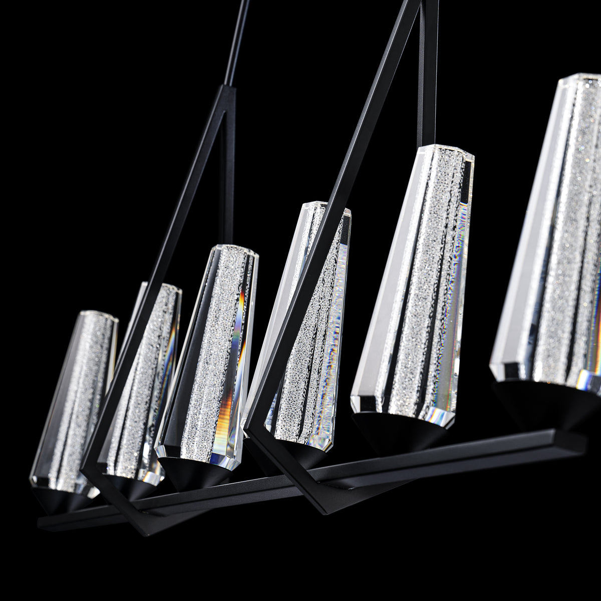 Schonbek Beyond - BPD66247-BK - LED Pendant - Devotion - Black
