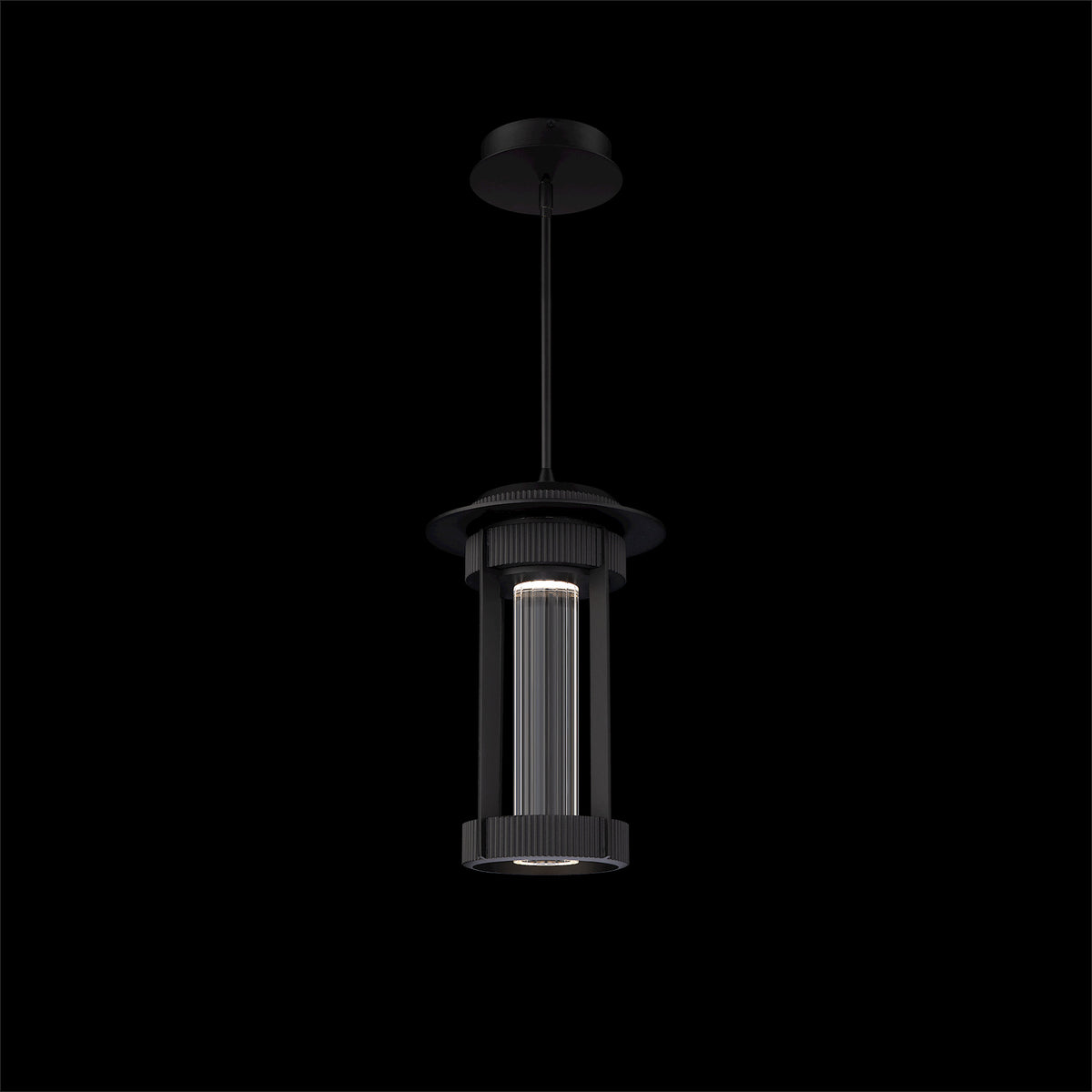 Schonbek Beyond - BPDW56617-BK - LED Pendant - Gainey - Black