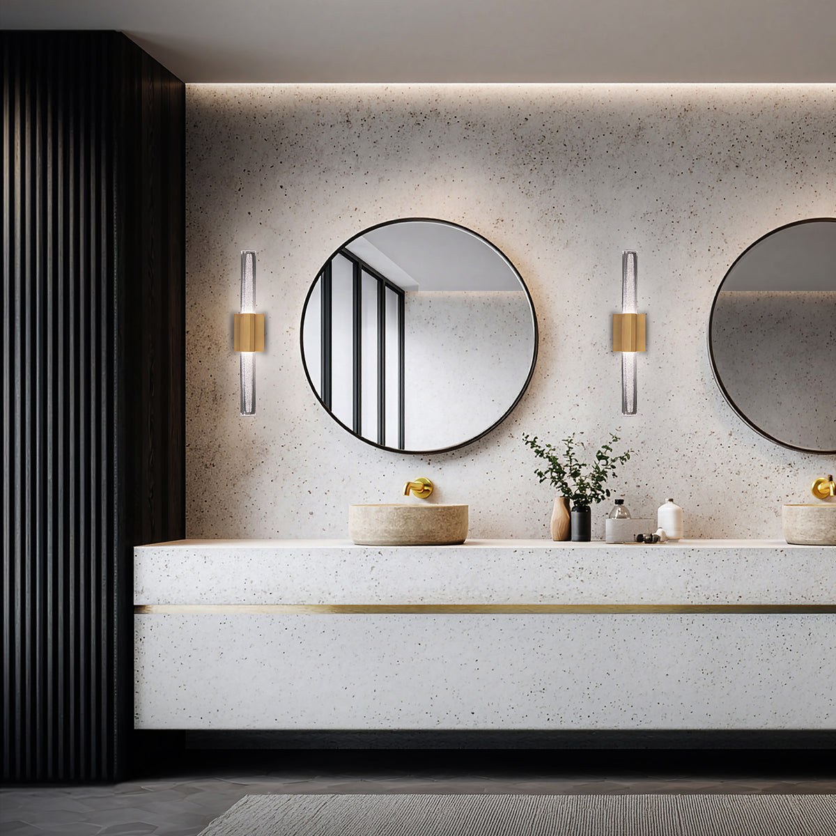 Schonbek Beyond - BWS14624-TWA-AB - LED Bath Vanity - Josefina - Aged Brass
