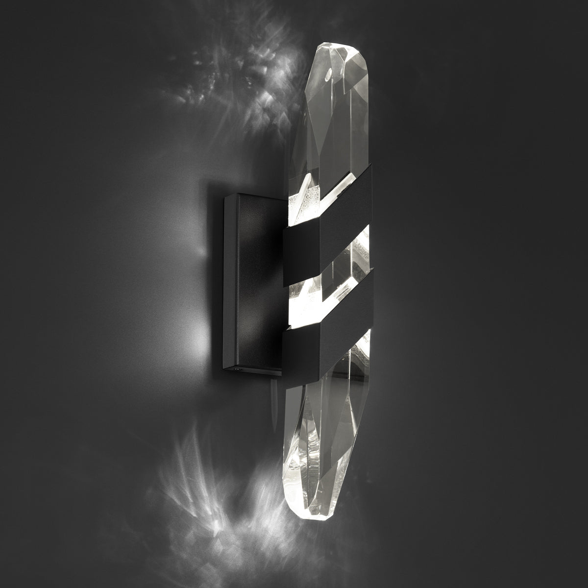 Schonbek Beyond - BWS18516-BK - LED Wall Sconce - Traverse - Black