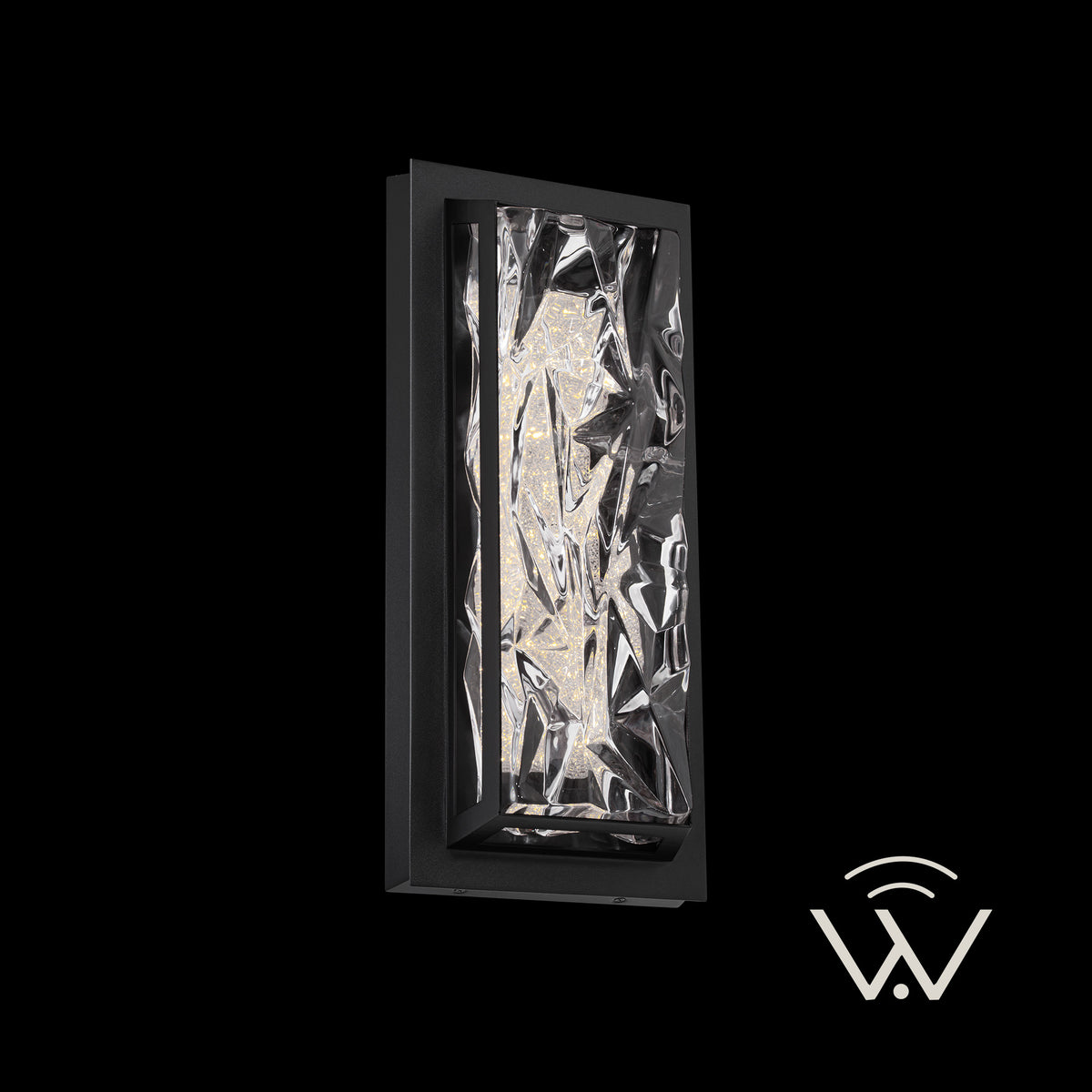 Schonbek Beyond - BWS30618-TWA-BK - LED Wall Sconce - Drizzle - Black