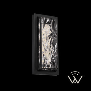 Schonbek Beyond - BWS30618-TWA-BK - LED Wall Sconce - Drizzle - Black