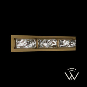 Schonbek Beyond - BWS30624-TWA-AB - LED Bath Vanity - Drizzle - Aged Brass