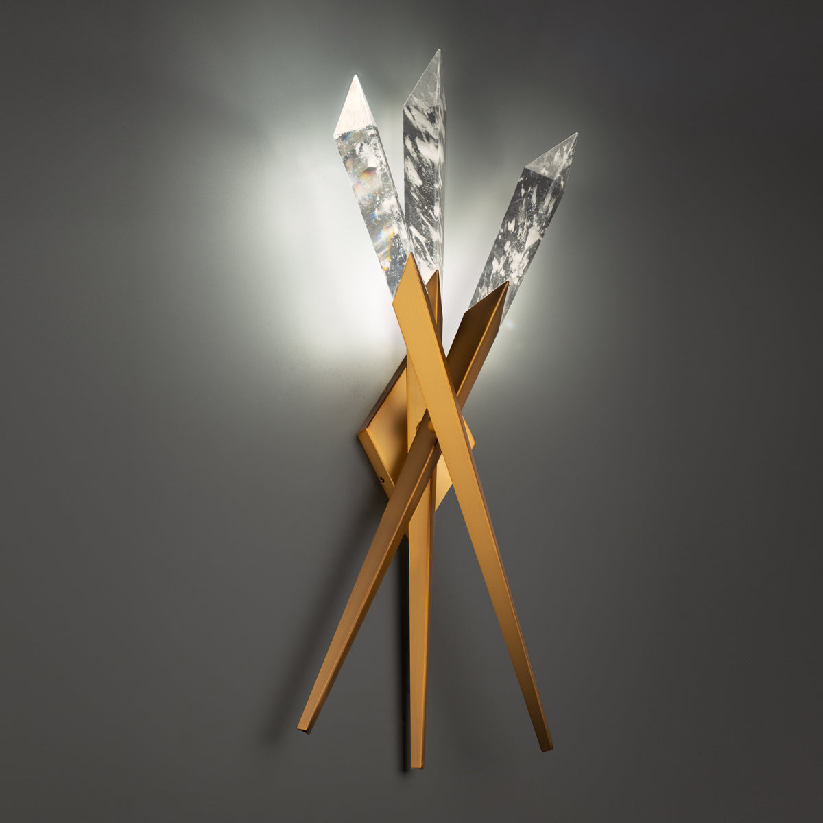 Schonbek Beyond - BWS31229-AB - LED Wall Sconce - Solitude - Aged Brass