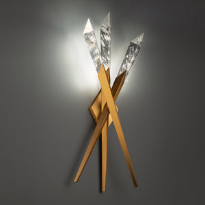 Schonbek Beyond - BWS31229-AB - LED Wall Sconce - Solitude - Aged Brass