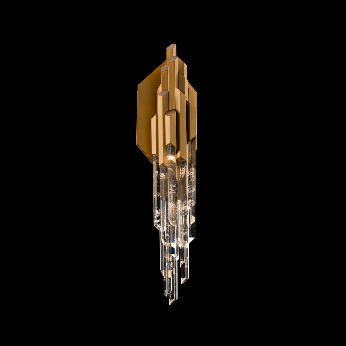 Schonbek Beyond - BWS65421-AB - LED Wall Sconce - Organza - Aged Brass