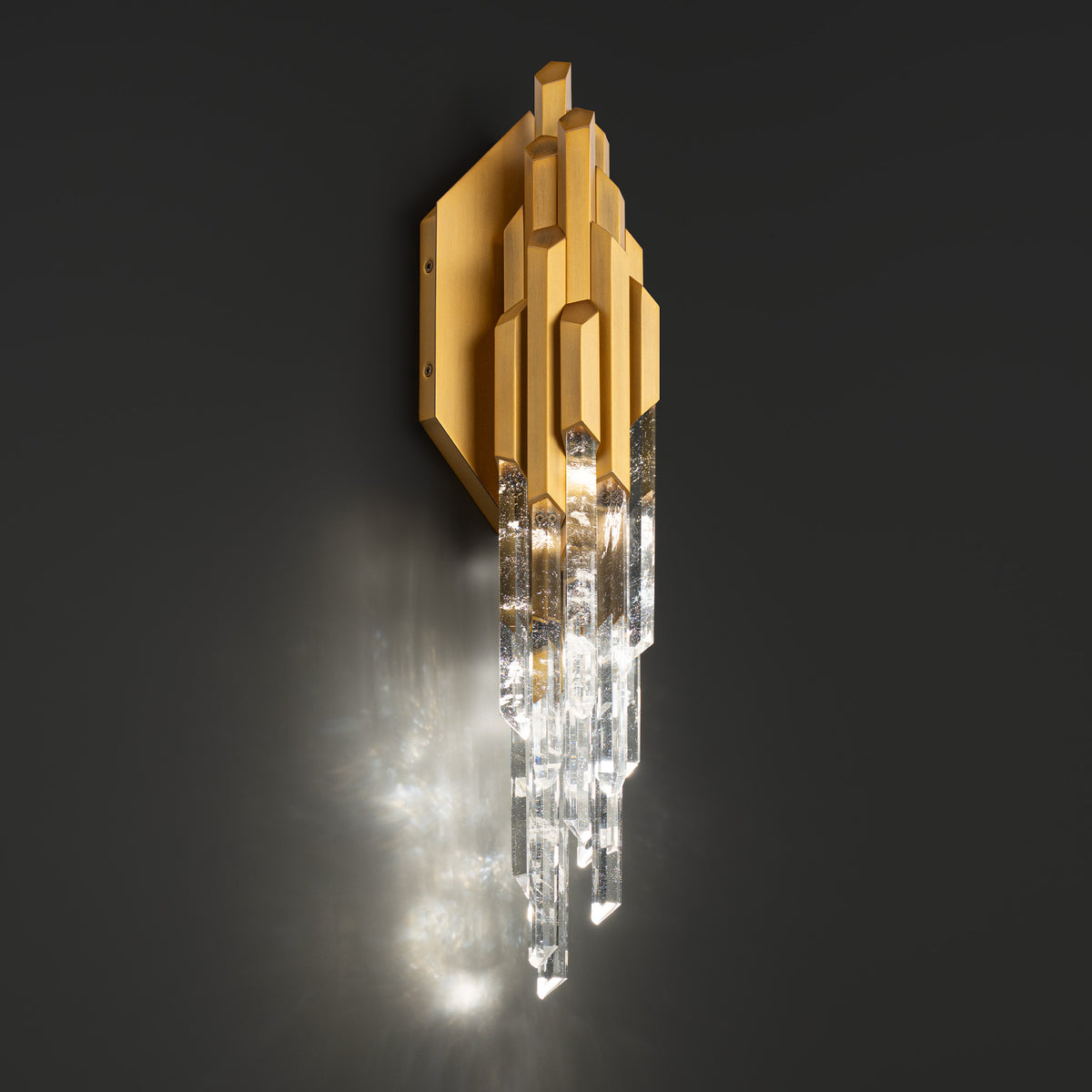 Schonbek Beyond - BWS65421-AB - LED Wall Sconce - Organza - Aged Brass