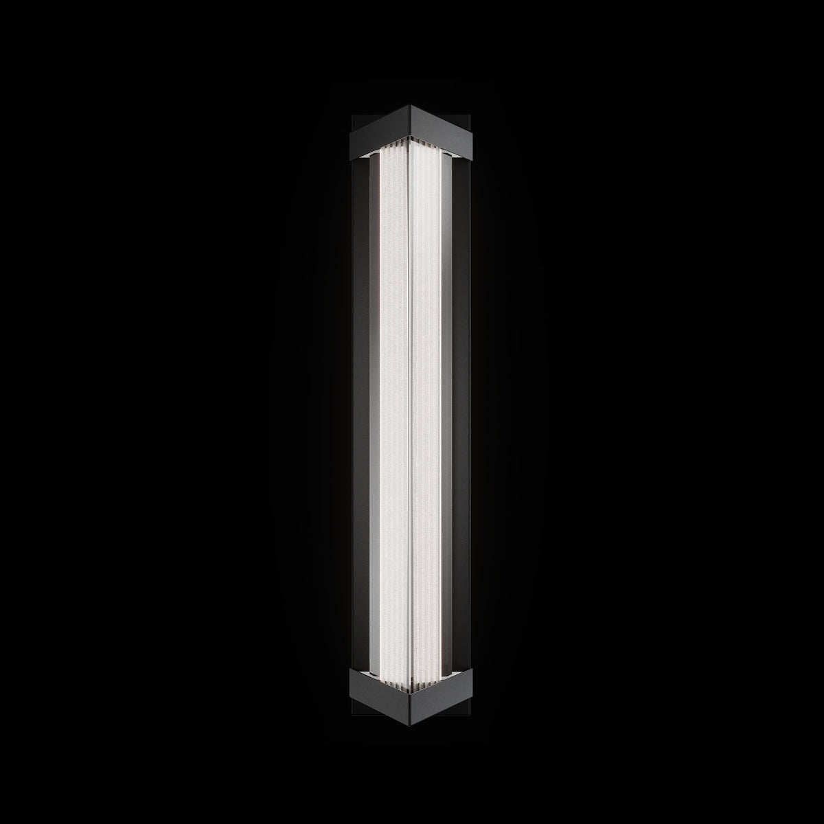 Schonbek Beyond - BWSW20624-BK - LED Outdoor Wall Mount - Bertram - Black