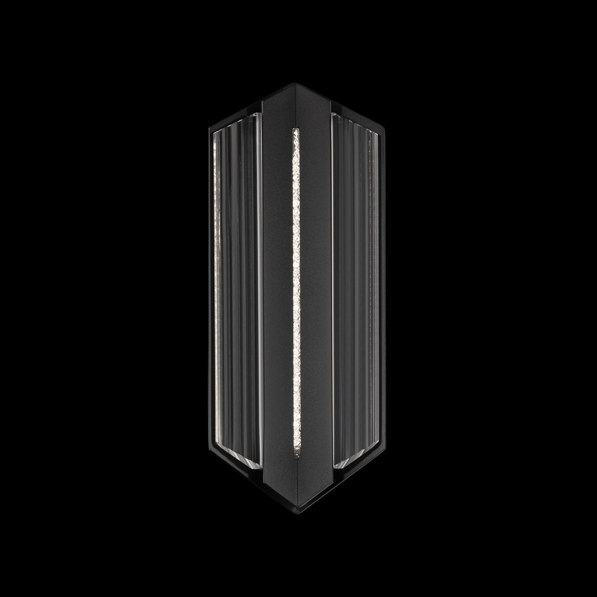 Schonbek Beyond - BWSW58618-BK - LED Outdoor Wall Mount - Outlook - Black