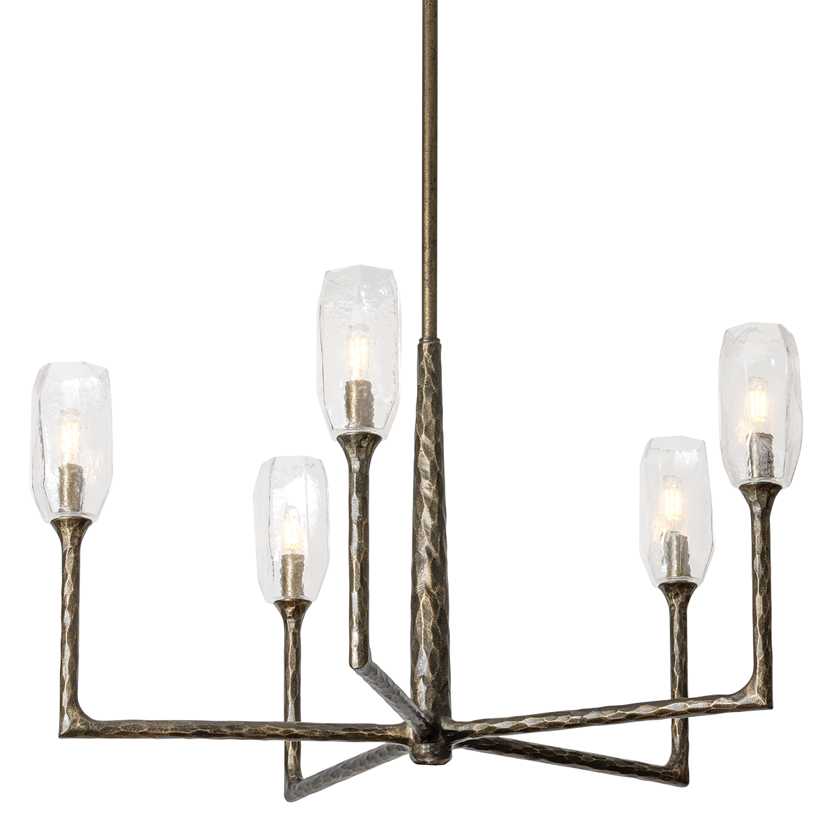 Troy Lighting - F1336-BPG - Five Light Chandelier - Lyle - Black Patina Gold