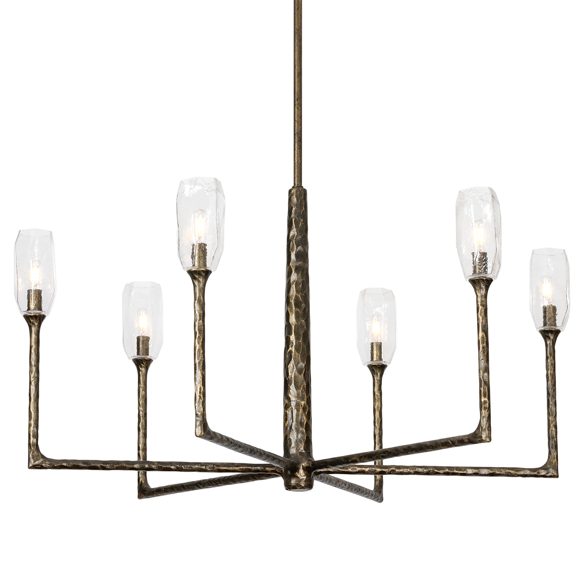 Troy Lighting - F1336-BPG - Five Light Chandelier - Lyle - Black Patina Gold