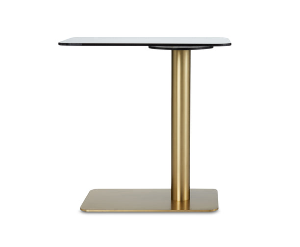 Flash Table Rectangle Brass